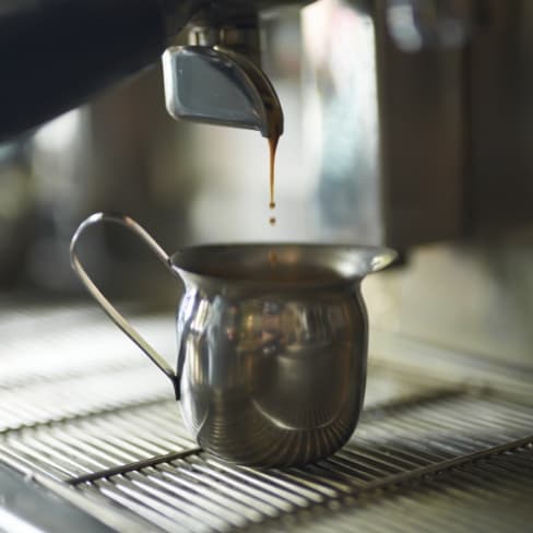 Cafecito being made